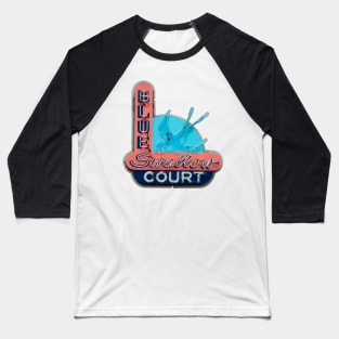 Blue Swallow Court Motel Baseball T-Shirt